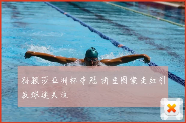 孙颖莎亚洲杯夺冠 拼豆图案走红引发球迷关注